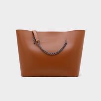 Yogodlns Luxury PU Leather Tote Bag For Women New Chains Shoulder Bag Large Capacity Handbag Travel Female Handle Bag 32*12*26cm juoda