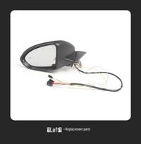 Compatible Volkswagen Golf MK7.5 LHD with Blind Spot Rearview Reversing Mirror 8-wire Car Accessories gray