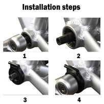 Electric Bicycle Pedal Assist Sensor 6 Magnets 12 Signals PAS 36V/48V gray