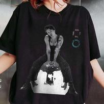 Harry Styles Kiss All The Time Disco Occasionally Album Unisex 100cotton Shirt 2026 Summer Oneck Short Sleeve Tshirt Fan Gift M black