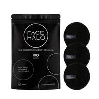 Face Halo Pro Makiažo Valiklis Juodi Diskai, 3 diskai, 1 vnt black