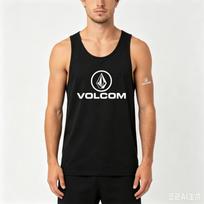 Outdoor Beach Surf Man Vest Funny 3D Letter Print Tank Top Fashion Gym T-shirt Summer Casual Running Clothing Sleeveless Shirts L beige