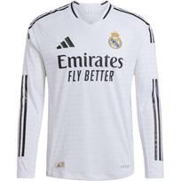 Adidas Real Madrid REAL MADRID AUTENTIŠKI MARŠKINĖLIAI Futbolo marškinėliai Žaidėjo versija Vyriški Balti IT5204 S balta