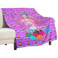 jojo siwa Throw Blanket christmas gifts Plush Flannels Thermal Blankets 30x40in purple