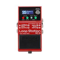 BOSS Loop Station Kompaktiškas Stereo Iki 13 Valandų Įrašymo Efektai RC-5 Looper, Suderinamas, Laikas, Gitara/Vokalas red