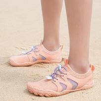 Amphibious Quick-Dry Five-Finger Sports Shoes: Indoor, Yoga, Fitness, Beach & Canyoneering 36 abrikosas