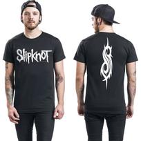 Fit Summer Slipknot Graphic Cotton Band Tshirt Unisex Summer Short Sleeve Fashion Brand Tee Luxury Casual Vintage Tshirt M black