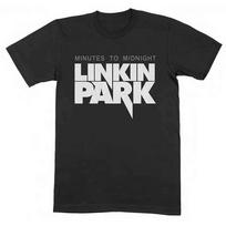Linkin Park Unisex T-Shirt Minutes to Midnight Black (S) S white