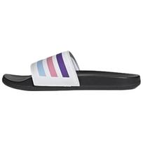 Adidas Adilette Slip Resistant Slide Slippers Unisex White Purple GZ4690 EU 36.5 white