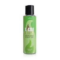 Šildantis valgomas gelis Sensuva Sizzle Lips karamelinės obuolio skonio 125 ml