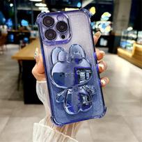 Shockproof Glitter Case For Infinix Note 30 40 Pro Plus 4G Smart 8  2020 Hot 50 40 30 Invisible Makeup Mirror Rabbit Stand Cover Infinix Note 40 gray