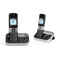 Belaidis telefonas - ALCATEL HOME - F890 Voice Duo - Integruotas atsakiklis - Skambučių blokavimas - 2 rankiniai telefonai