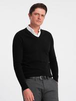 Megztinis vyrams Ombre OM-SWSW-0102, juodas