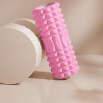 Foam Roller Suitable for Exercising the Back and Enhancing Mobility Back Massage Roller for Pilates, Yoga and Gym Training Fitness Accessories S rožinė