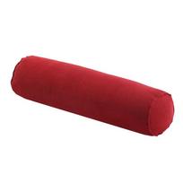 Memory Cotton Cylindrical Cervical Roll Headrest Pillowcase Sleeping Round Pillow Adult Neck Protection Soft Long Pillows Cover 15x40cm red