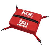 Paddle Board Storage Bag Adjustable Sealed Zipper Food Storage Bag Portable Surfboard Insulated Bag for Stand-Up Paddleboard raudona