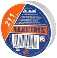 Izoliacinė juosta Anticor 211 Pvc balta 19mm x 20m