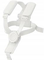 Vaikiška kėdutė CYBEX Lemo Click&Fold, Iris Cream, su saugos diržais