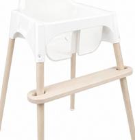 Reguliuojama medinė kojų atrama IKEA Antilop kėdei aMami