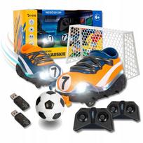 Nuotolinio valdymo futbolo automobiliukas su apšvietimu