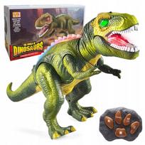 Interaktyvus nuotolinio valdymo T-Rex dinozauro žaislas vaikams su LED ir garso efektais