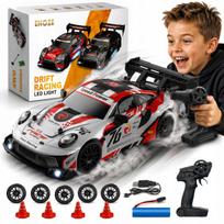 Nuotoliniu būdu valdoma drifto mašinėlė PILOT RC NITRODRIFT