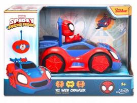 Nuotoliniu būdu valdoma mašinėlė Jada Toys Spiderman, 17 cm