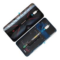For ZTE nubia Red Magic 5G A+ Glass Back Rear Housing Cover With Adhesive Back Door Replacement Hard Battery juoda