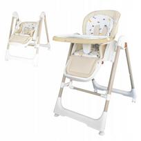 Vaikiška kėdutė Twinly Movity 3-in-1: gultukas, supynė, pilka