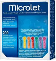 Lancetės MICROLET, 200 vnt. (tinka ContourPlus, ContourTS), Ascensia