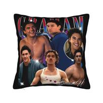 Garrett Grahams Briar U Pillowcase Soft Fabric Cushion Cover Decorations Off Campus  Pillow Case Cover Home Wholesale 40X40cm 40X40CM brown