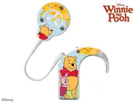 Ausies procesoriaus lipdukai Cochlear NUCLEUS 8 – Disney Mikė Pūkuotukas