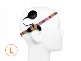 Klausos aparatų/implantų lankelis EasyFlex ULTRA, geometrinis raštas, L dydis