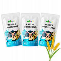 Ekologiška speltų košė vaikams, be pieno, 3 x 200 g, BioBas