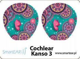 Lipdukai Cochlear Kanso 3 procesoriui, margučiai