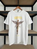 Vintage 2022 Nirvana In Utero White T-shirt XXXXL white