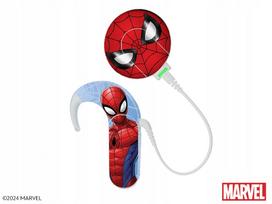 Korpuso lipdukai MED-EL Sonnet 1/2 kalbos procesoriui, Marvel Spider-Man