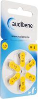 Klausos aparatų baterijos audibene, 36 vnt., 1,45V, 10 tipo