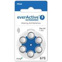 Klausos aparato baterijos EVERACTIVE ULTRASONIC 675 PR44, 6 vnt.