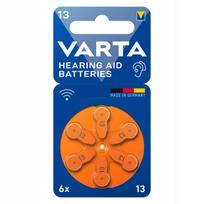 Klausos aparato baterijos VARTA T13 PR48, 1.45V, įkraunamos, be gyvsidabrio, 6 vnt.