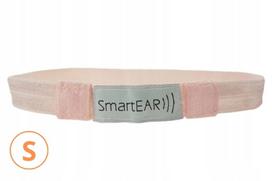Lengvai lanksti galvos juosta klausos aparatams arba kalbos procesoriams, šviesiai rožinė, S dydis