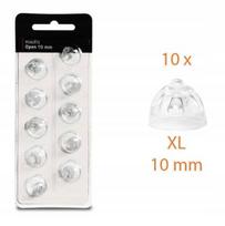 Oticon klausos aparatų MiniFit atviros kepurėlės, 10 vnt., 10 mm
