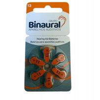 Klausos aparato baterijos 1,45V 13, 6 vnt.
