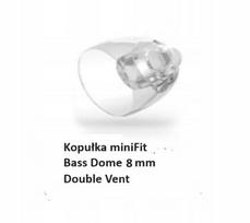 Kamuolinė kamera BERNAFON, OTICON miniFit Bass 8 mm su dviguba ventiliacija, 1 vnt.