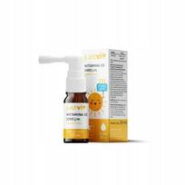 Maisto papildas Justvit Vitamin D3 lašai, 1000 TV, 10 ml