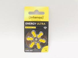 Klausos aparatų baterijos Intenso 10, 230 mAh, 6 vnt.