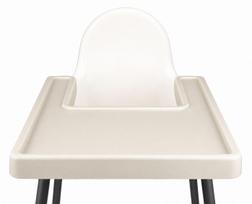 Silikoninis kilimėlis Ikea Antilop kėdei, smėlio spalvos