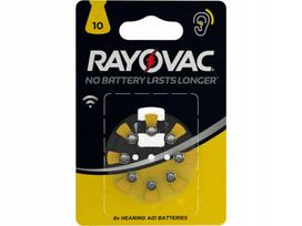Klausos aparatų baterijos RAYOVAC 10 BLI8