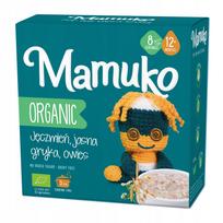Ekologiška avižinė, grikių ir miežių košė Mamuko, nuo 12 mėn.
