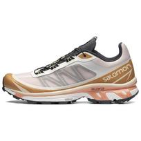 SALOMON XT 6 FT Fabric Abrasion Resistant Low top Running Shoes Unisex White Gold L41620500 42 gray